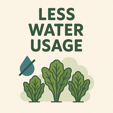 Less Water